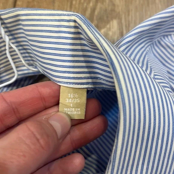 Michael Kors pinstripe dress shirt - Picture 5 of 5